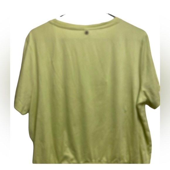 Yogalicious lime short sleeve yoga top XL - Picture 2 of 4